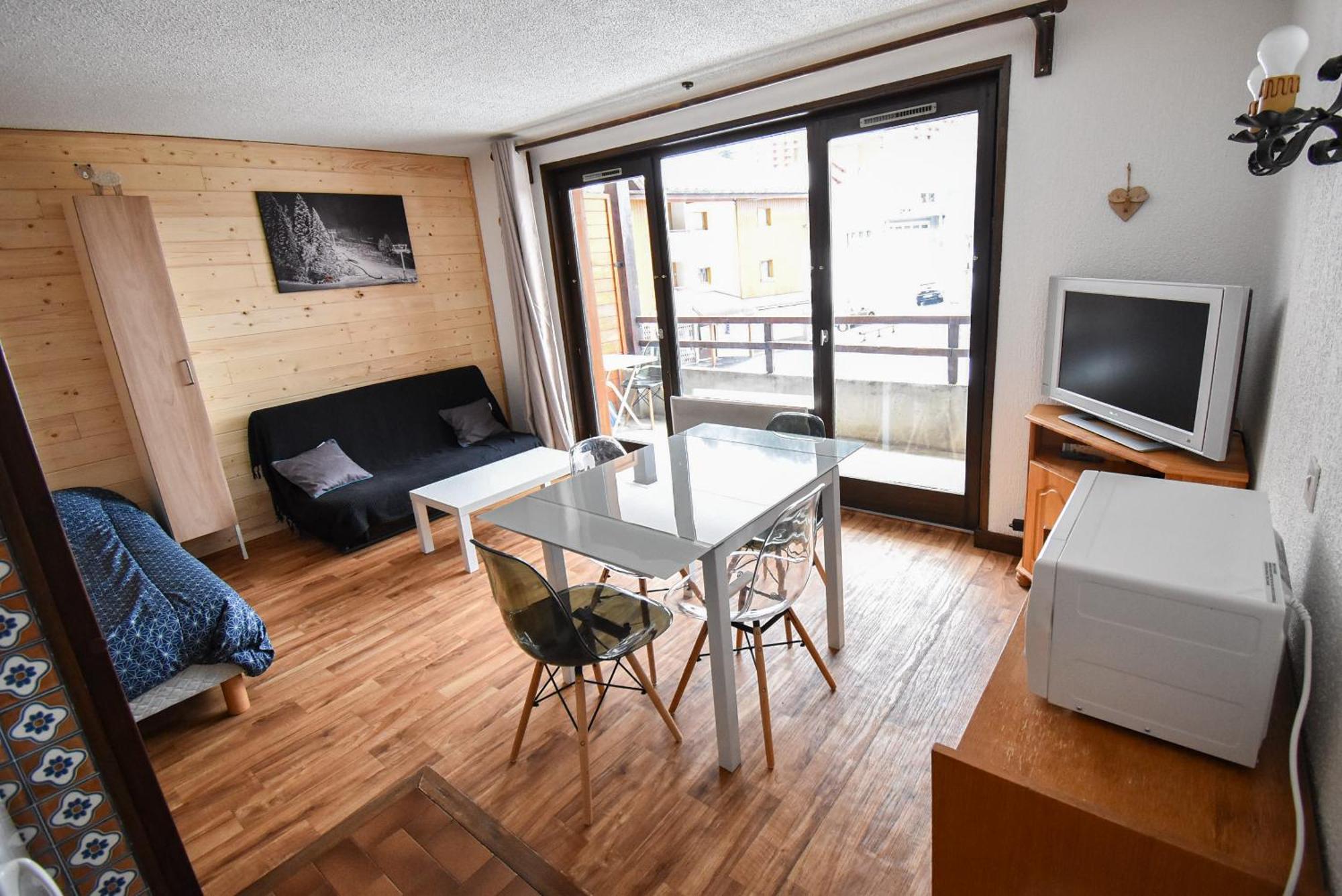Le Relai S34 - Grand Et Lumineux Studio Avec Coin Montagne 4-6 Pers Avec Wifi, 50M Des Pistes, Grand Balcon Expose Sud, Draps Non Compris Saint-Jean-dʼAulps Exteriör bild